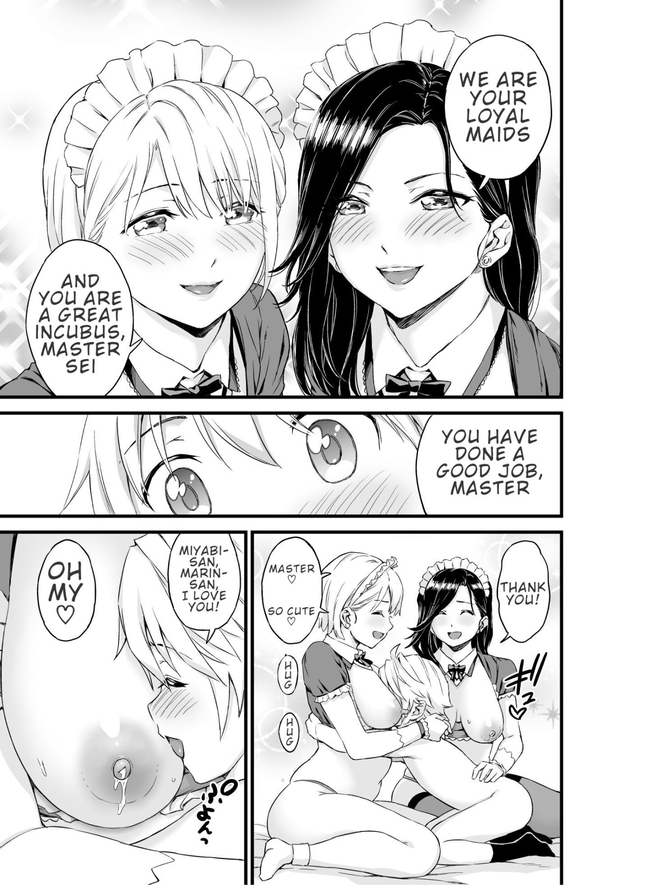 Hentai Manga Comic-Breast Milk Play With Master-Read-33